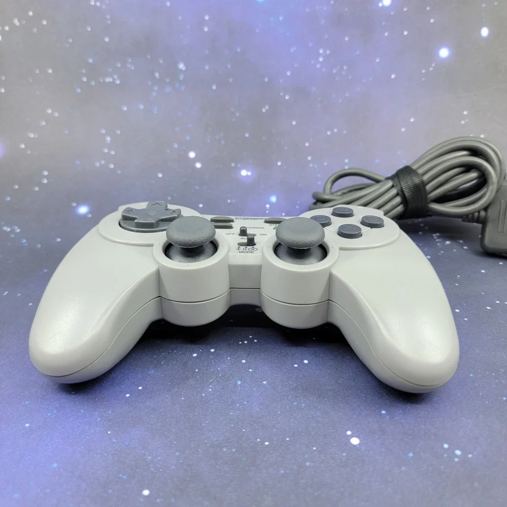 InterAct Barracuda 2‎ SV-1133 Wired Controller for PlayStation PS1 PS2 Grey